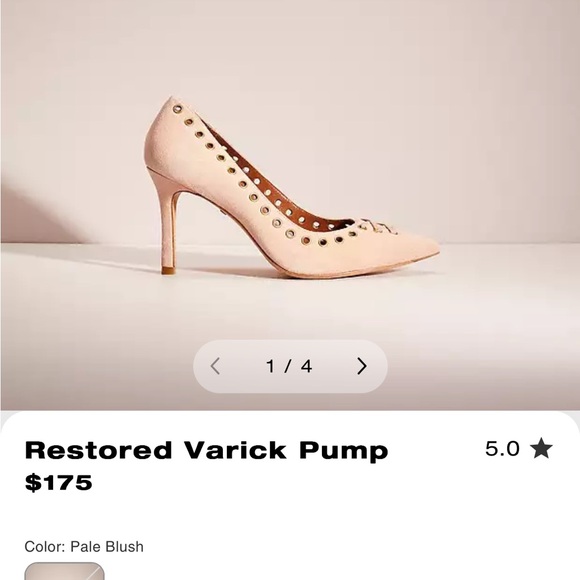 COACH LT PINK  Women's 3.5 inch heeled shoes. Pristine condition! Size 6! - Picture 8 of 10